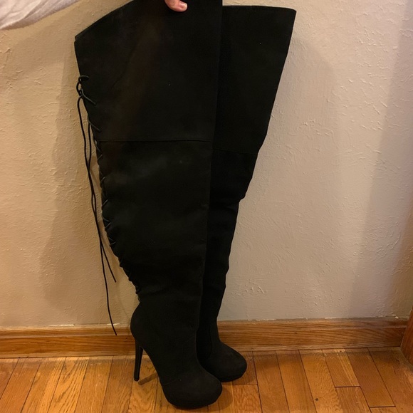 maelynn thigh high boot